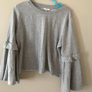 Grey midi shirt